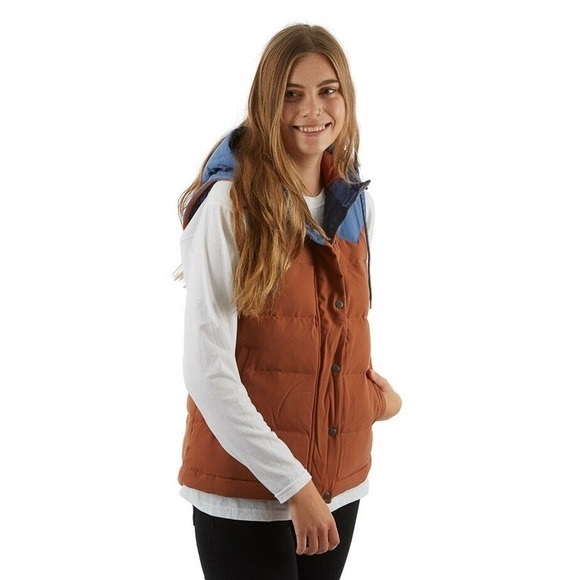 🖌️ Patagonia Women’s Bivy Down Hooded Vest (Sz S) - Picture 2 of 10